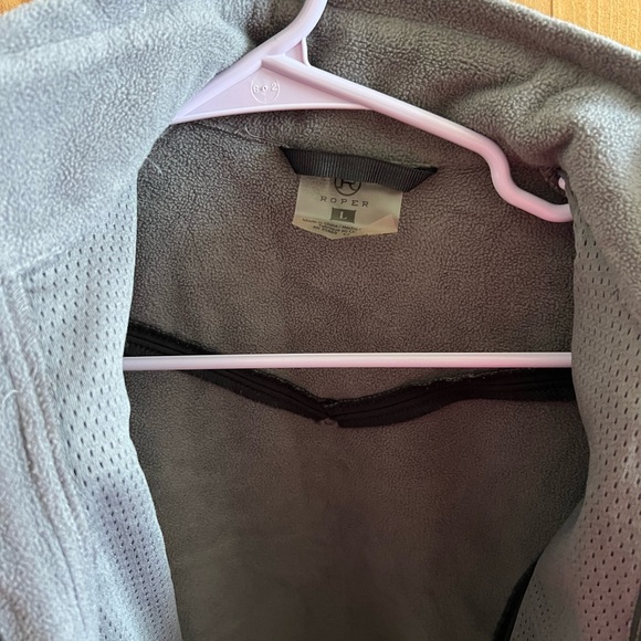 Girl’s Roper Black Softshell Jacket - Picture 4 of 5